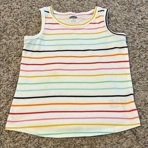 Old Navy Kids Striped Tank Top - Multicolor